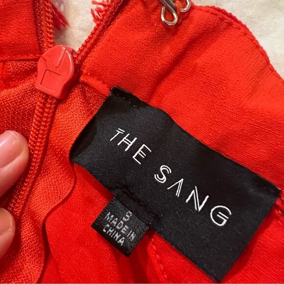 The Sang FLY LIKE HER TANK MAXI DRESS (RED) Size S - Picture 5 of 13